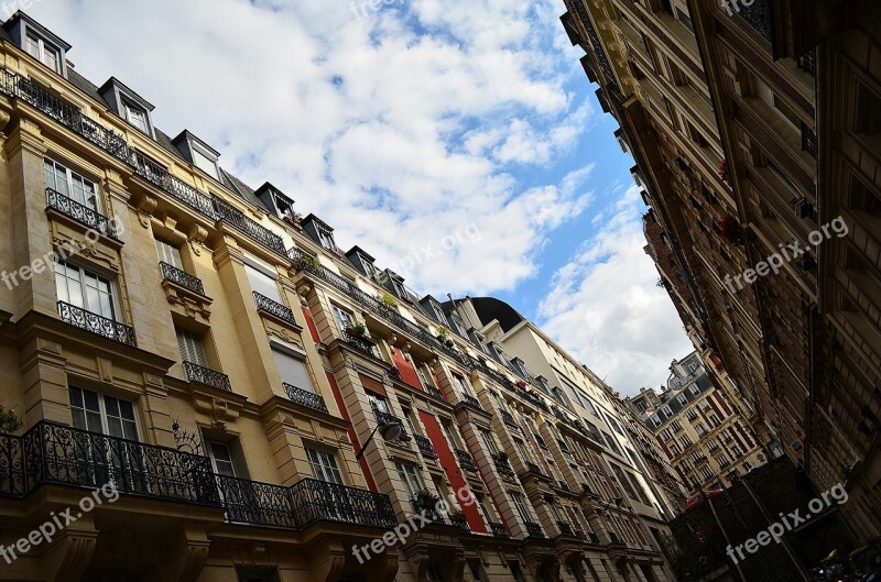 Montmartre Street Paris France Tourism