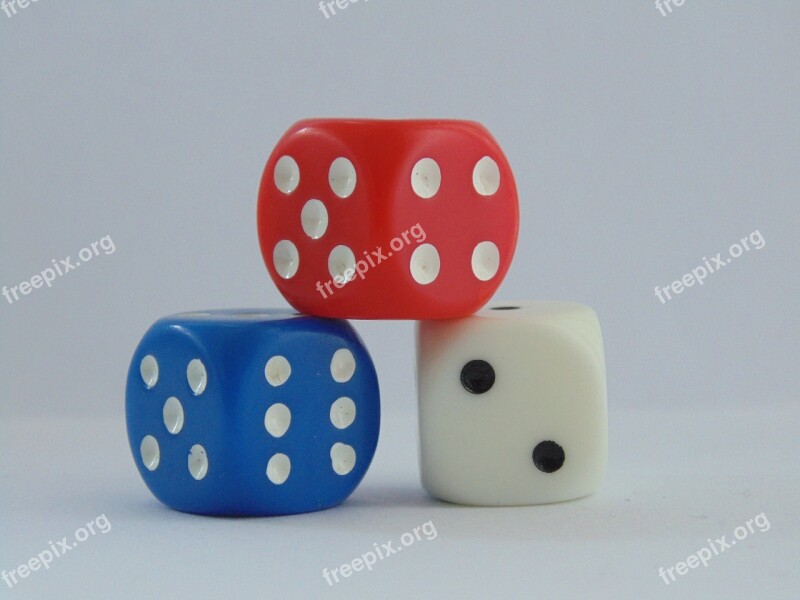 Dice Gambling Chance Risk Game