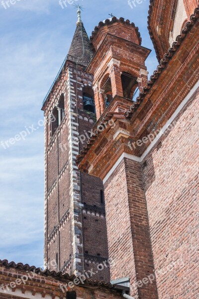 Basilica Di Sant'eustorgio Milan Tower Historically Bell