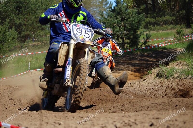 Motocross Enduro Motorcycle Motorsport Cross