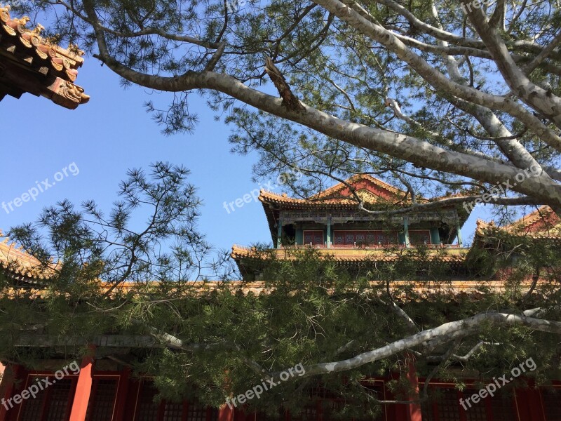 Beijing The National Palace Museum Chinese Architecture Capital Ancient Architecture