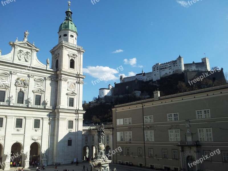 Salzburg Dom Church Salzburg Cathedral Building