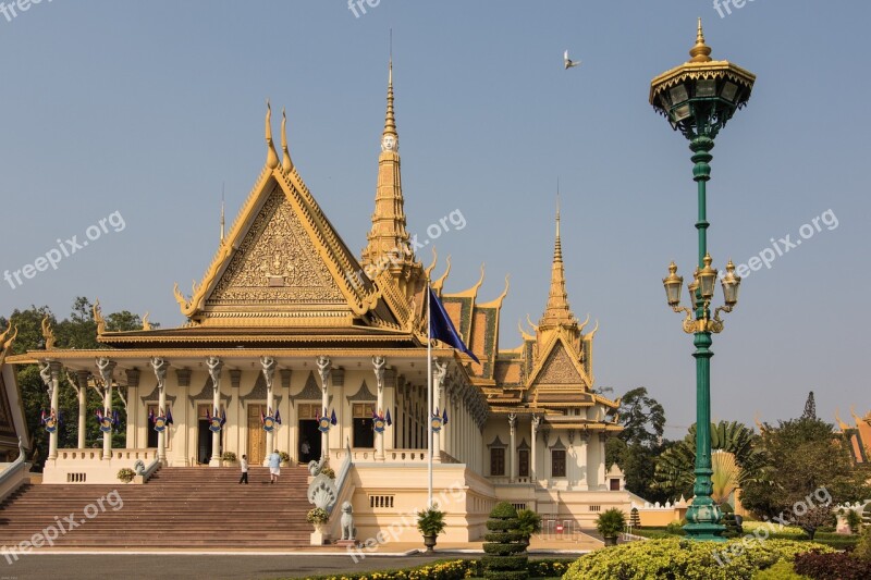 Phnom Penh Royal Palace Cambodia Asia Palace