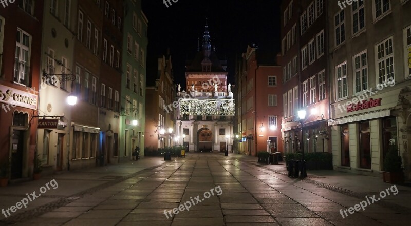 Architecture View City Poland Gdańsk