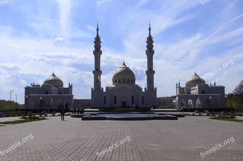 Mosque Islam Religion White Mosque Bulgarians