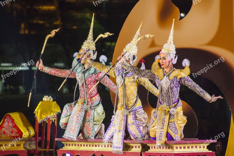 Khon As The High Arts Of Thailand Mrs Dances Rama Rama God Look