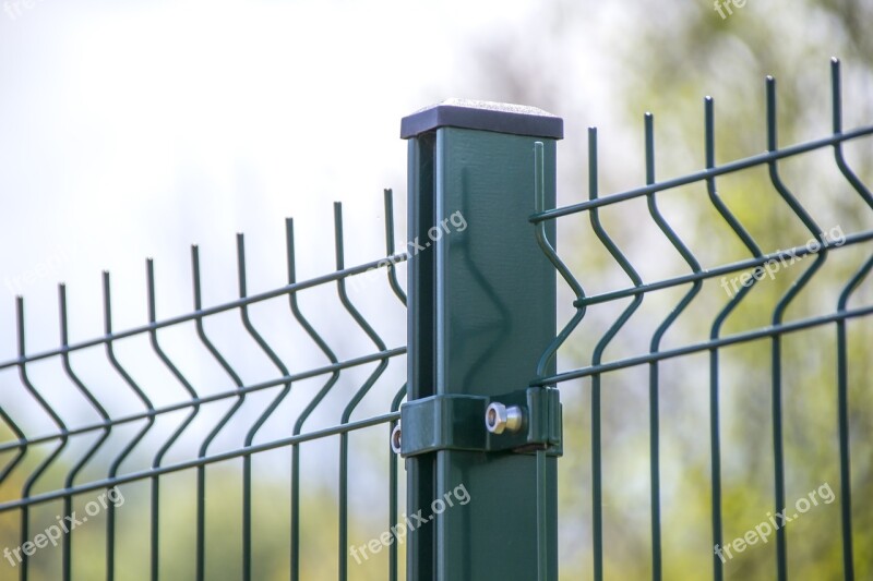 Industrial Mesh Fence The Fence Wire The Grid Metal