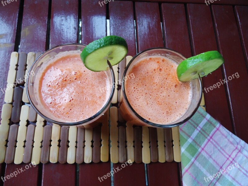 Carrot Juice Fruit Juice Tomato Juice Free Photos