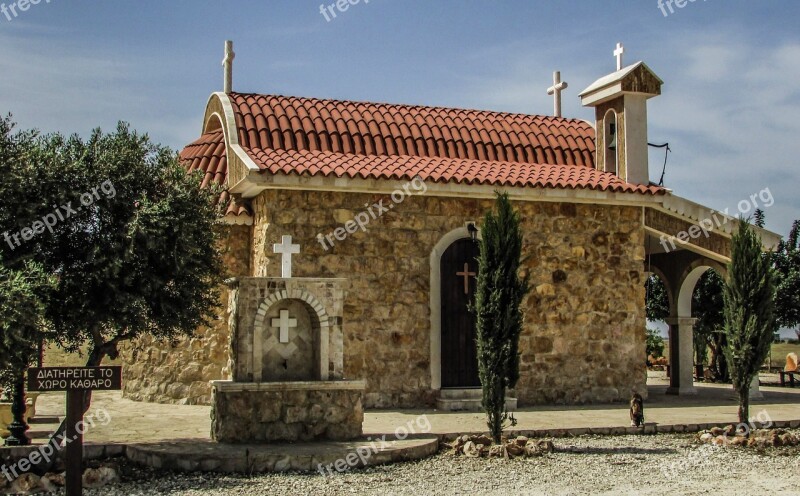 Cyprus Vrysoules Chapel Archangel Michael Orthodox