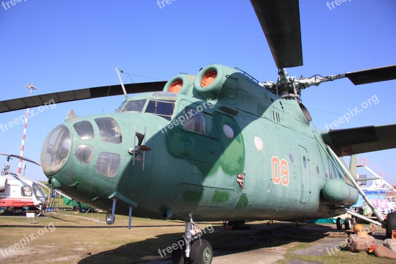 Latvia Riga Aviation Museum Helicopter