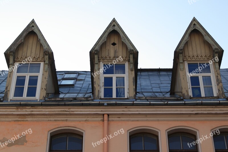 Latvia Riga Building Historic Baltic