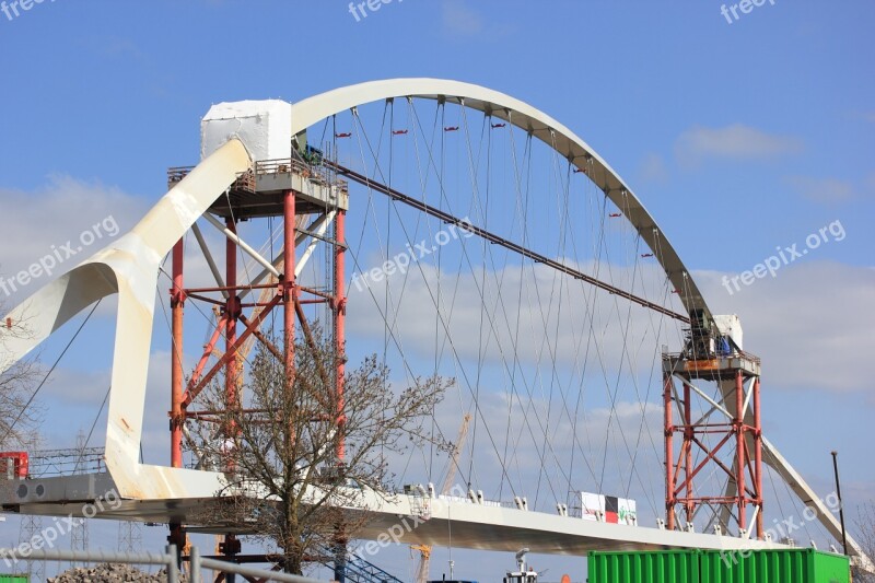 Nijmegen Netherlands Bridge River Waal