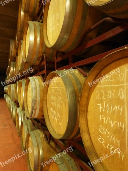 Casks Ageing Of Wine Winery Falset Free Photos