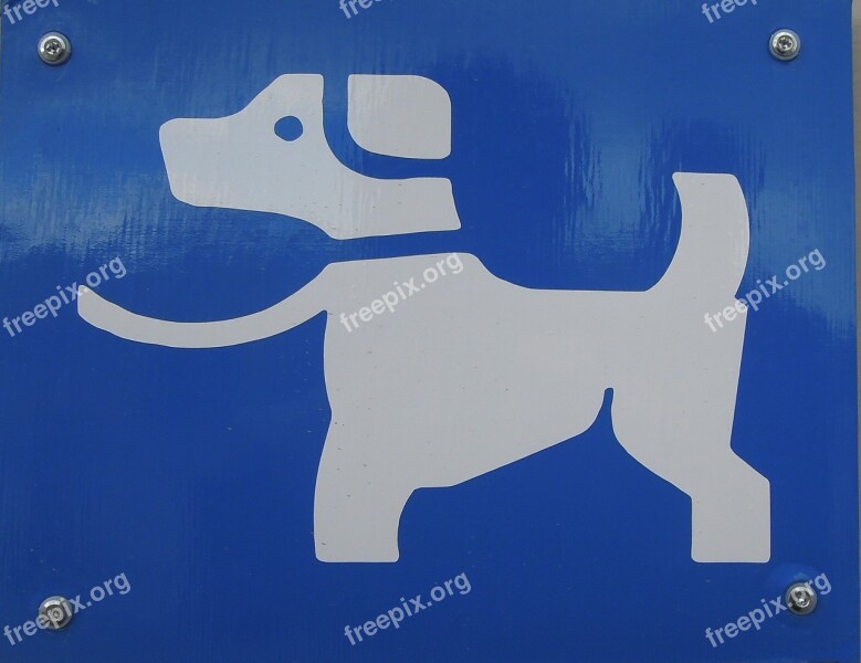 Sign Dog Character Ad Free Photos