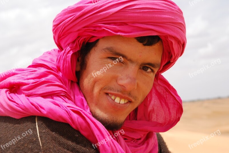 Morocco Berber Desert Man Free Photos