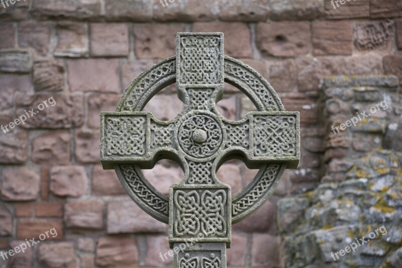 Cross Celtic Religious Ancient Church