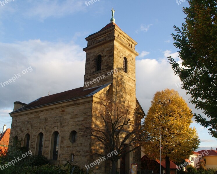 Church Middle Ages Palatinate Hambach Tree