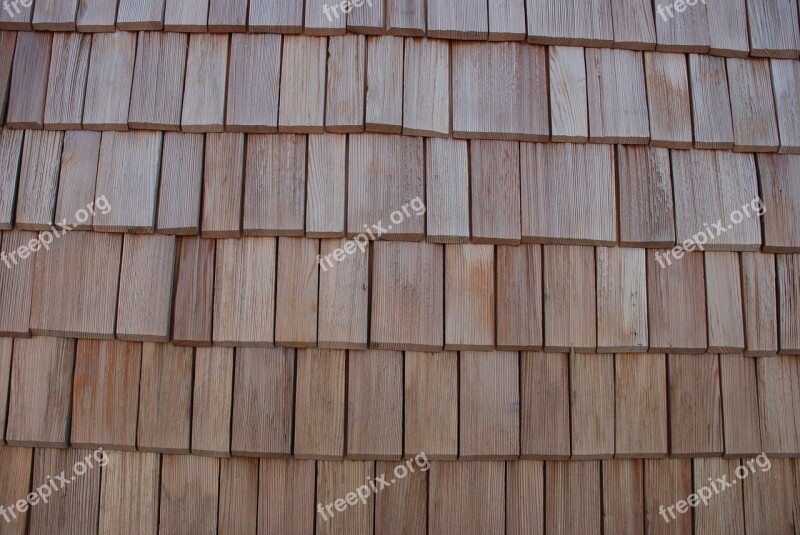 Wood Formwork Mountains Larch Shingle Cabin Fever