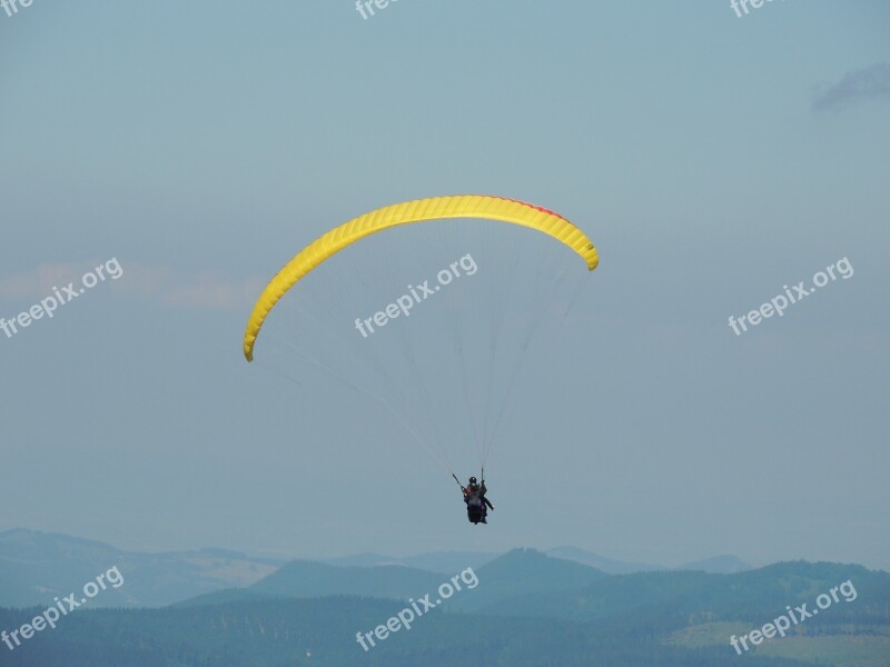 Paragliding Sport Flying Sky Paraglider