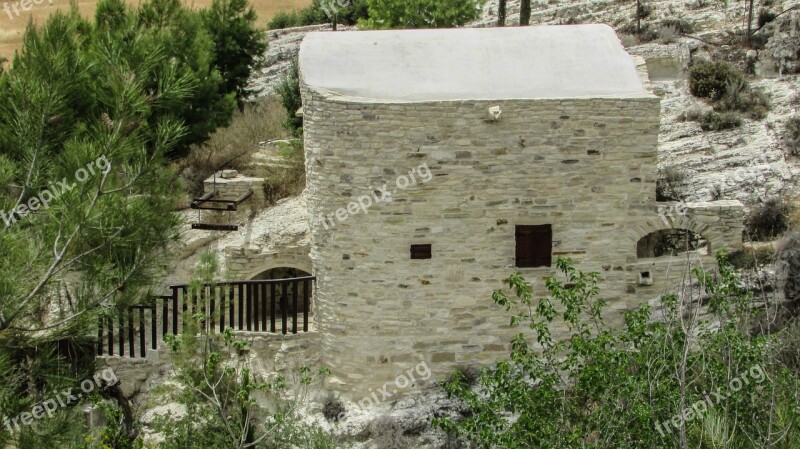 Cyprus Kelia Chapel Orthodox Stone Built