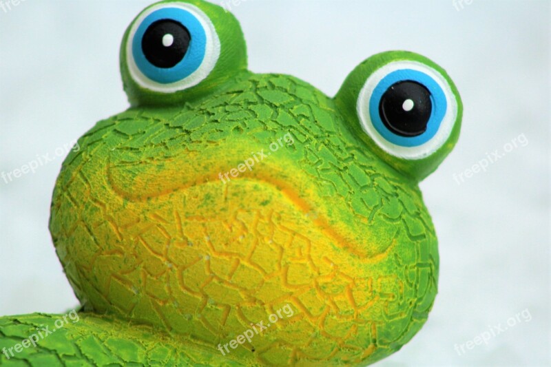 Gecko Yellow Green Animal Figure