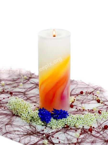 Flower Deco Decoration Plant Candle