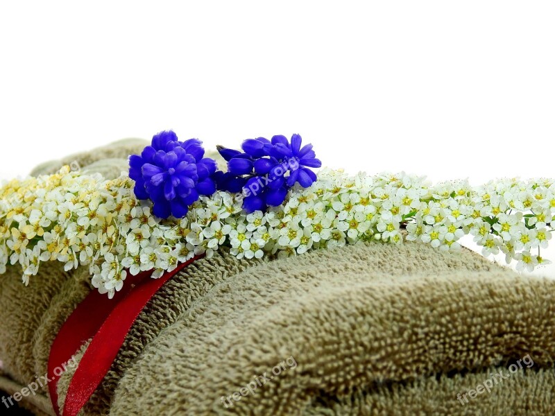 Flower Deco Decoration Plant Towel