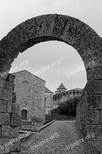 Arch Stone Path Church Urban