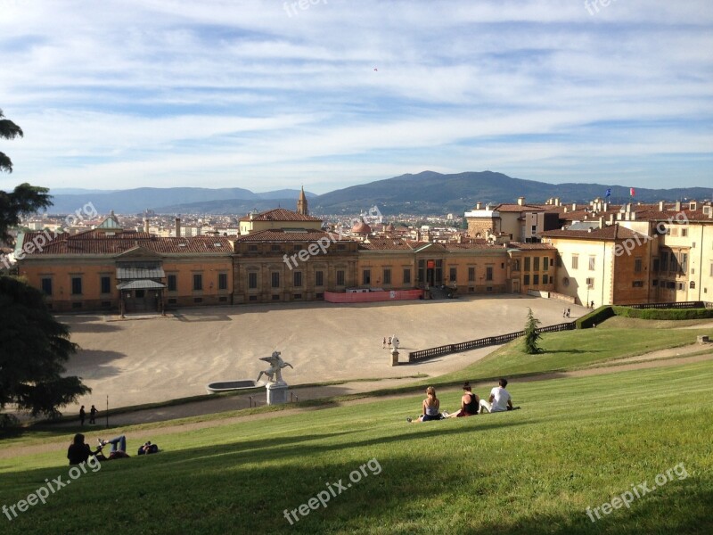 Florence Italy Toscana Castle Summer