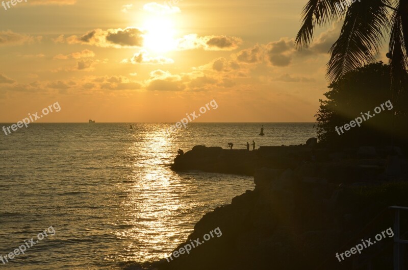 Beach Fishing Cuba Havana Sea