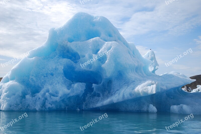 Iceland Jokulsarlon Lake Glacier Ice