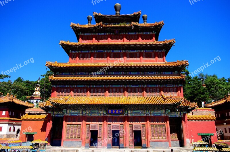 China Hebei Chengde Temple Buddhism