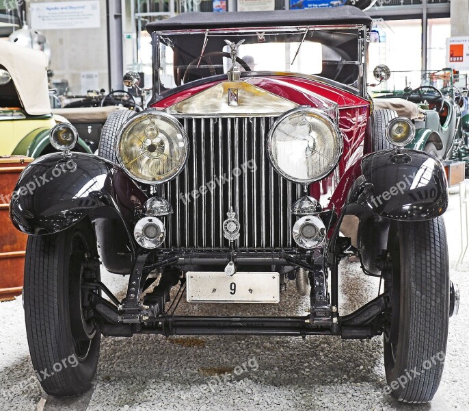 Rolls-royce Oldtimer 1926 Technik Museum Speyer Exhibition