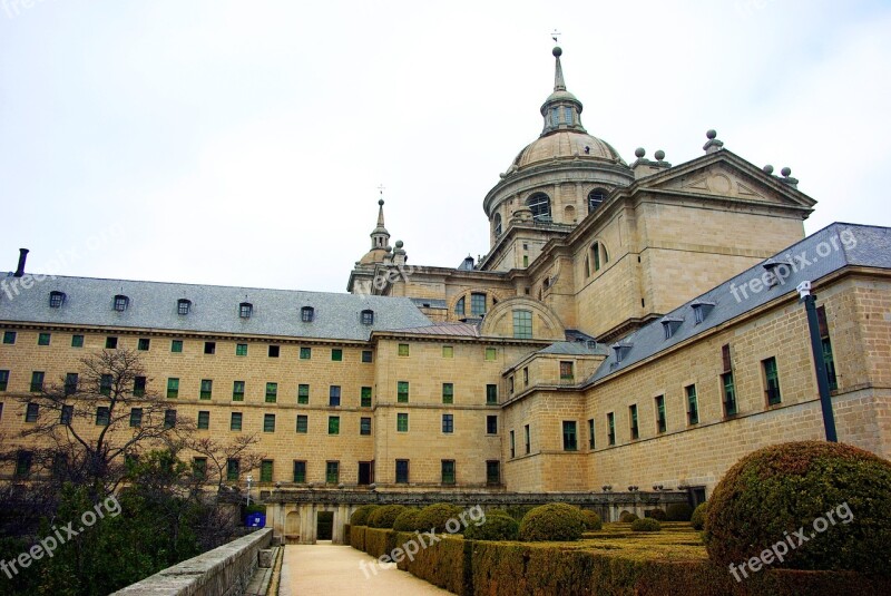 Spain El Escorial Royal Palace Monument Museum