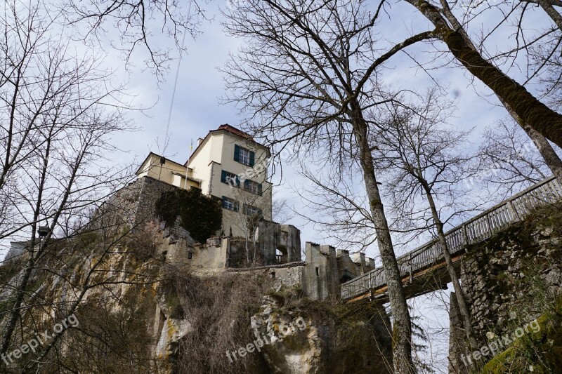 Castle Fridingen Nature Middle Ages Free Photos