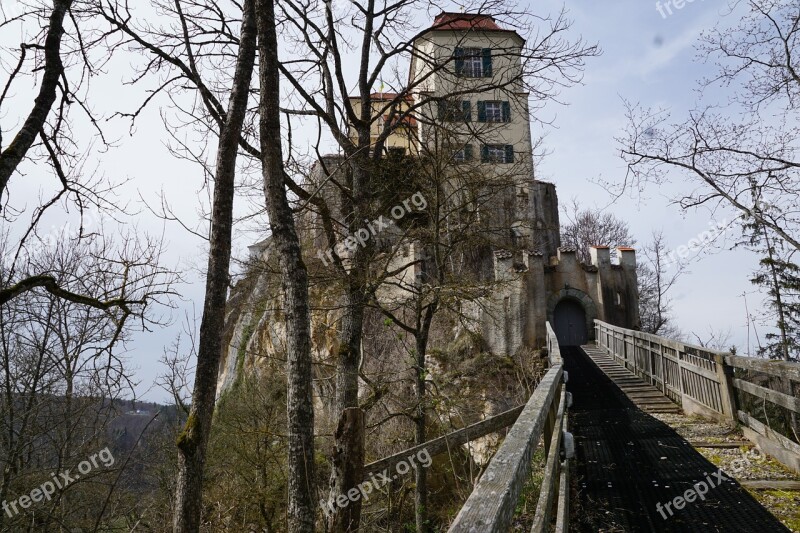 Castle Fridingen Nature Middle Ages Free Photos