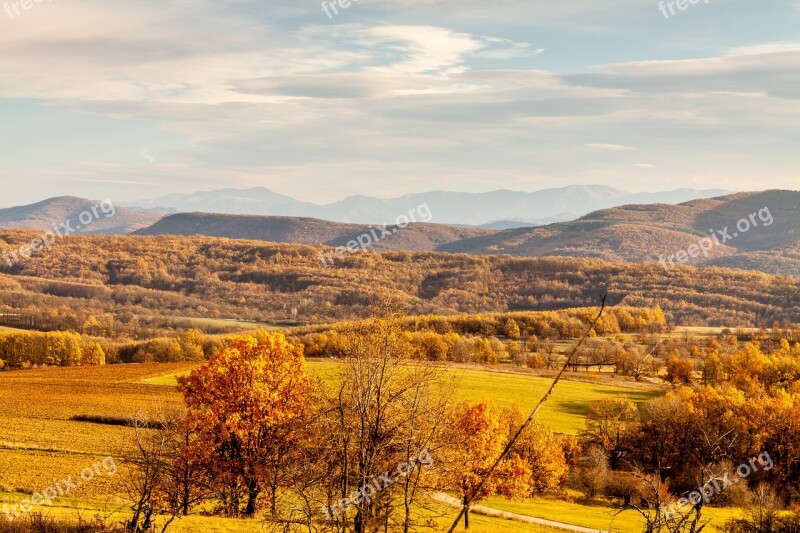 Nature Landscape Horizon Clouds Nature Landscape