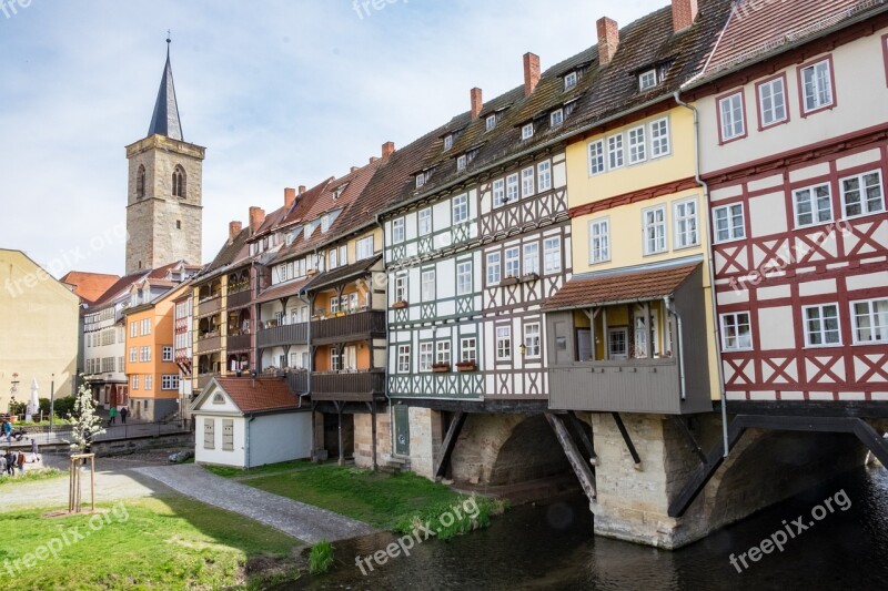 Erfurt Chandler Bridge Bridge Spring Gera