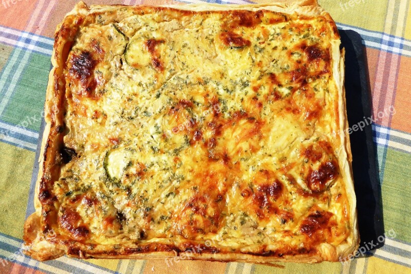 Vegetable Cake Quiche Pizza Eat Food