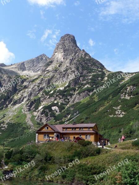 Vysoké Tatry Slovakia Mountains Country Cottage On The Green Ball