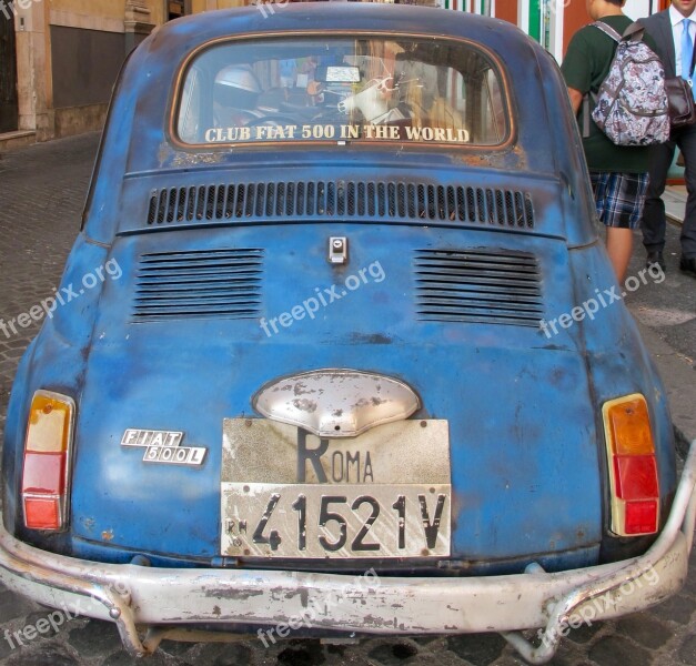 Fiat Cinquecento 500 Car Classic