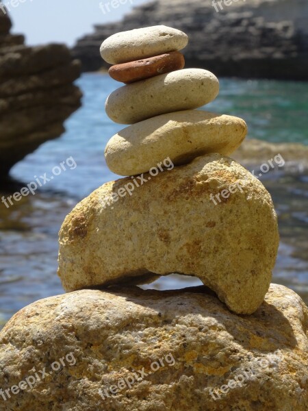 Zen Sculpture Pierre Balance Free Photos