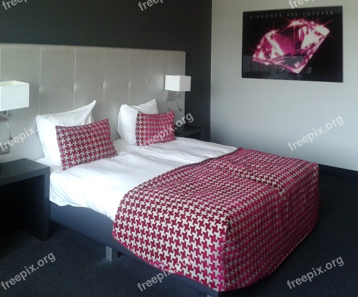 Bed Hotel Double Room Service Beds Free