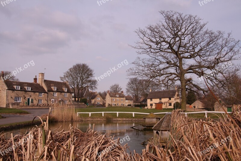 Barrowden Village Pond Nature Free Photos