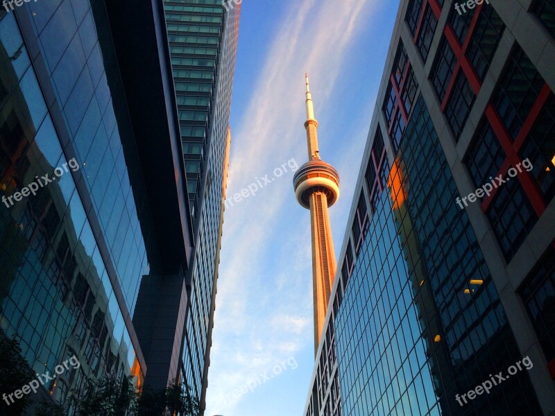 Toronto Sky Canada City Ontario