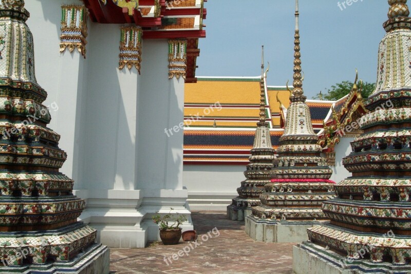 Bangkok Thailand Architecture Asia Temple