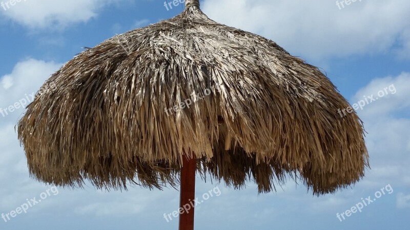 Parasol Himmel Holiday Sun Protection Free Photos