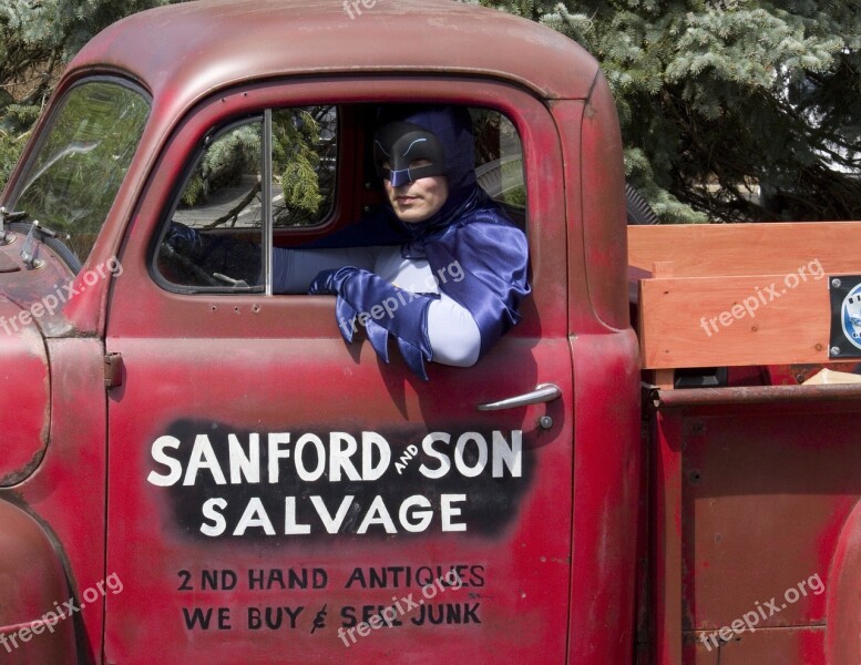 Batman Sanford Son Junk Truck Classic Tv