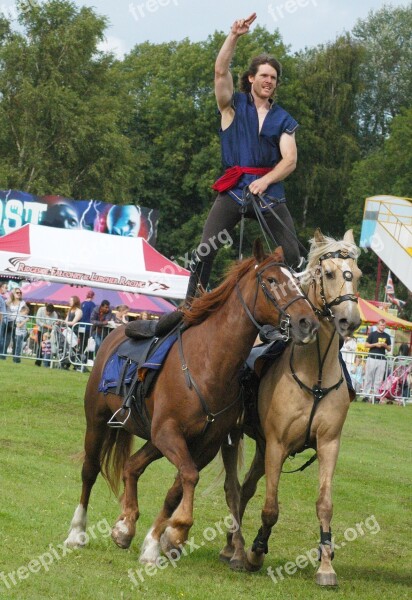 Horse Trial Horseback Equitation Paddock