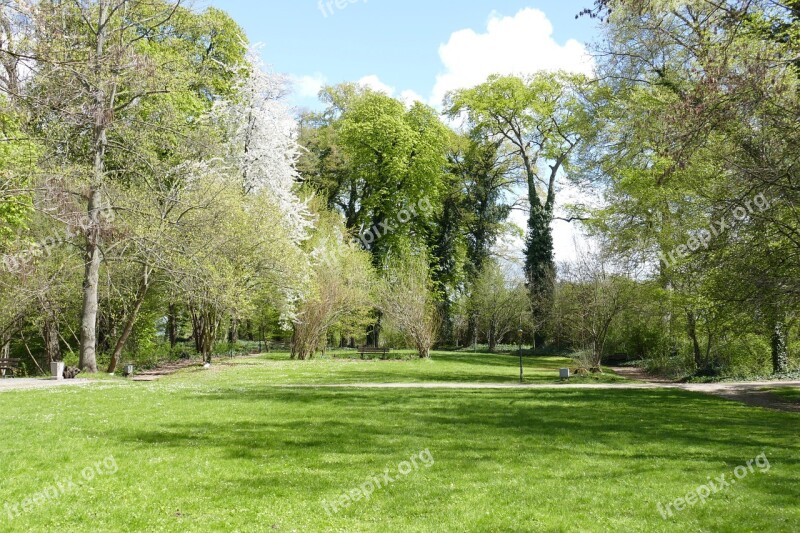 Westerburg Huy Castle Park Moated Castle Historically